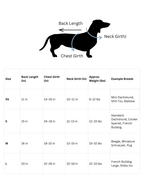 Wiener Dog Allpa Non - Hooded Poncho