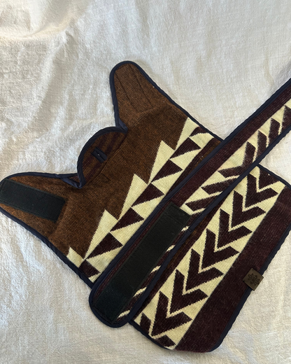 Wiener Dog Allpa Non - Hooded Poncho