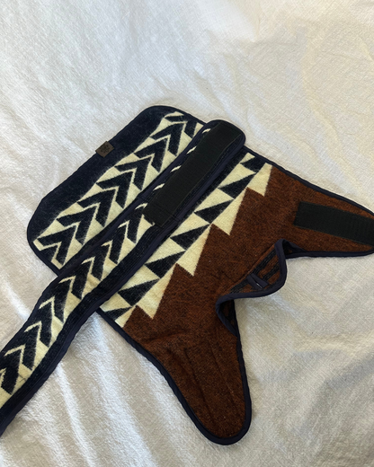 Wiener Dog Allpa Non - Hooded Poncho