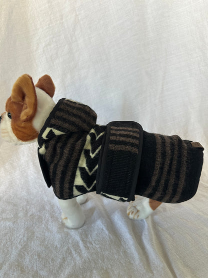 Wiener Dog Allpa Hooded Poncho