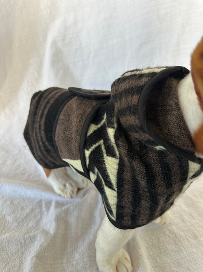 Wiener Dog Allpa Hooded Poncho