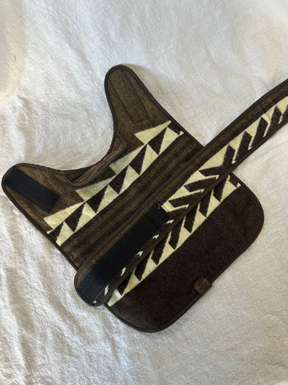 Wiener Dog Allpa Non - Hooded Poncho